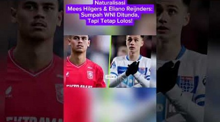 #HilgersReijnders #NaturalisasiPemain #PialaDunia2026 #BeritaSepakBola #KualifikasiPialaDunia #news