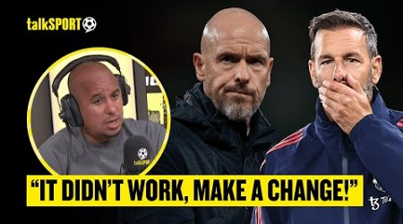 TOO MANY EXCUSES! Gabby Claims Man Utd MUST Replace Ten Hag With Van Nistelrooy To SAVE Their Season