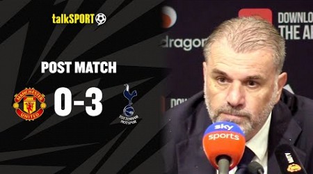 Ange Postecoglou PRAISES Tottenham&#39;s Performance After DOMINANT DISPLAY Against Manchester United!