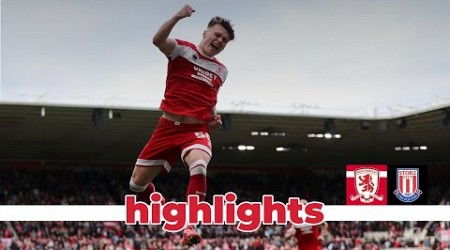 Match Highlights | Boro 2 Stoke City 0 | Matchday 7