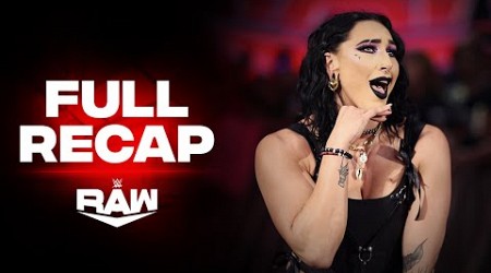 Full Raw highlights: Sept. 23, 2024