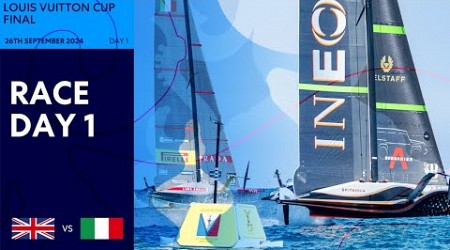 Louis Vuitton Cup Final | Day 1 - LIVE