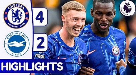 Chelsea vs Brighton (4-2) | Highlights &amp; Goals | Premier League 2024/25