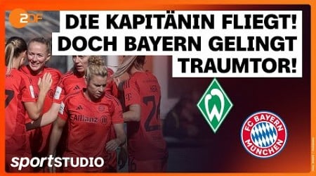 SV Werder Bremen – FC Bayern München | Frauen-Bundesliga, 4. Spieltag Saison 2024/25 | sportstudio