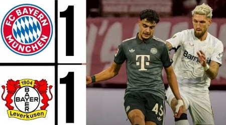 bayern munich 1:1 bayer leverkusen | Bayern München unentschieden gegen Leverkusen 