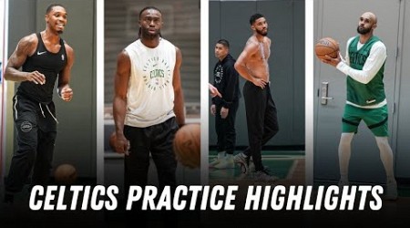 Celtics First Practice Highlights | Jayson Tatum, Jaylen Brown