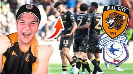 Belloumi Scores 2 &amp; Bedia Converts Penalty In Dominant Win! Hull City VS Cardiff City VLOG