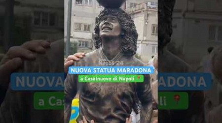 Nuova statua MARADONA a NAPOLI: ecco dove! 