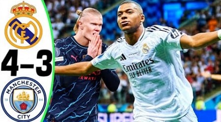 Real Madrid vs Manchester City 4-3 - All Goals and Highlights - 2024 