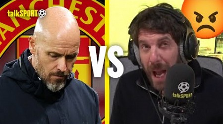 Andy Goldstein CLASHES With Man United Fan Who BACKS TEN HAG To Stay 