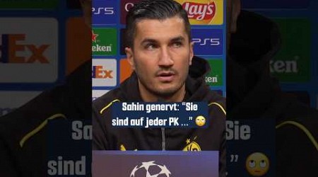 Diese Frage will Sahin nicht mehr hören ... 