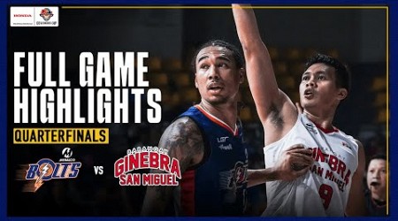 MERALCO vs GINEBRA | FULL GAME 1 QF HIGHLIGHTS | PBA SEASON 49 GOVERNORS&#39; CUP | SEPT. 26, 2024