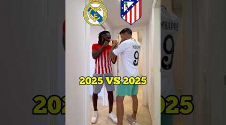 Real Madrid vs Atletico de Madrid 2025 (comparando plantillas) #realmadrid #atletico #footballfunny