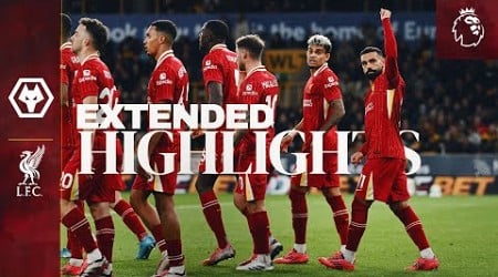 Extended Highlights: Reds Go Top In Premier League | Wolves 1-2 Liverpool