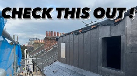 Cladding The Rear Vertical In Code 5 Sheet Lead **THE SOUTHAMPTON JOB** (EPISODE 3)