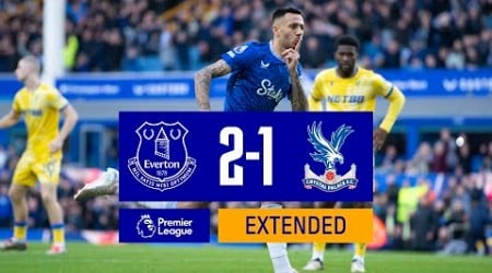 EXTENDED HIGHLIGHTS: EVERTON 2-1 CRYSTAL PALACE