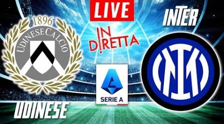 UDINESE VS INTER MILAN LIVE | ITALIAN SERIE A FOOTBALL MATCH IN DIRETTA | TELECRONACA