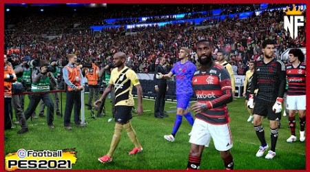 FLAMENGO X ATHLETICO-PR | Brasileirão Série A 2024 ⚽ Gameplay Simulação PES 2021