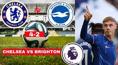 Chelsea vs Brighton 4-2 Live Stream Premier League EPL Football Match Today Score 2024 Highlights