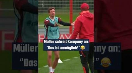 Müller schreit Kompany an! 