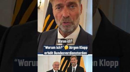 Große Ehre für Kloppo! 