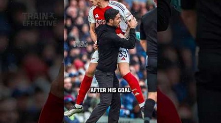 Why Calafiori ran to Arteta after his goal vs Man City