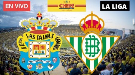 U.D. LAS PALMAS VS REAL BETIS EN VIVO Jornada 7 La Liga 2024