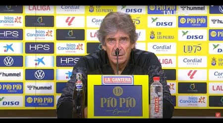 Pellegrini: &quot;El partido parecía una película que ya hemos visto, con palos que no entran&quot;