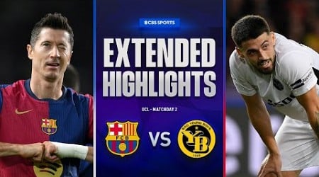 Barcelona vs. Young Boys: Extended Highlights | UCL League Phase MD 2 | CBS Sports Golazo