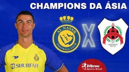 AL NASSR X AL RAYYAN AO VIVO CHAMPIONS LEAGUE ÁSIA DIRETO DO ESTÁDIO | RODADA 2 - NARRAÇÃO