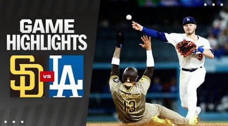 Padres vs. Dodgers Game Highlights (9/26/24) | MLB Highlights