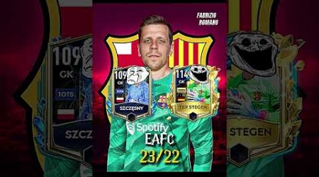 Szczesny Vs Ter Stegen ☠ #fcmobile24 #barcelona #trending