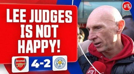 Lee Judges Is Not Happy! (Lee Judges) | Arsenal 4-2 Leicester