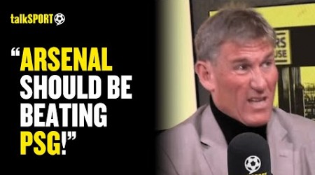 Simon Jordan REVEALS Why He Was UNIMPRESSED By Arsenal&#39;s Champions League Win Over PSG 