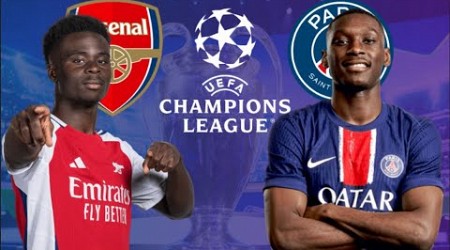 FC 25 - Arsenal vs PSG - Champions League 24/25 Match - Gameplay Highlights