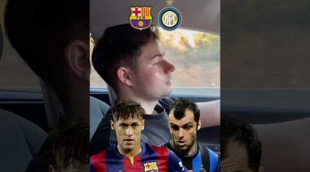 BARCELONA 2015 VS INTER DE MILAN 2010 #fcbarcelona #interdemilan #iniesta #messi #etoo #neymarjr