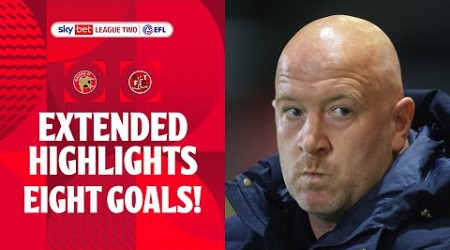 EIGHT GOALS! | Walsall v Fleetwood Town extended highlights