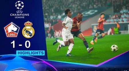 LOSC Lille vs Real Madrid 1-0 RÉSUMÉ | Ligue des Champions UEFA 2024