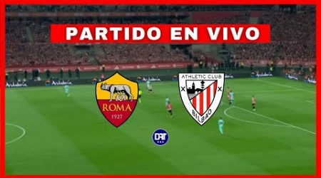 La ROMA empató ante ATHLETIC BILBAO en el comienzo de la EUROPA LEAGUE 