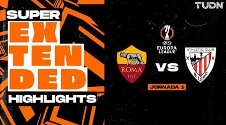 SUPER EXTENDED HIGHLIGHTS | Roma vs Atlhetic Club | UEFA Europa League 2024 - J1