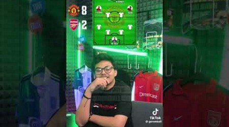 Tebak Line Up Mu vs Arsenal 8-2 ! Tonton Full nya di TikTok Geromball guys! #podcast #obrolanbola