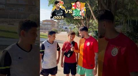 Real Madrid 2025 vs FC Barcelona 2025 ¿quién gana? #elclasico #realmadridvsbarcelona #footballkids