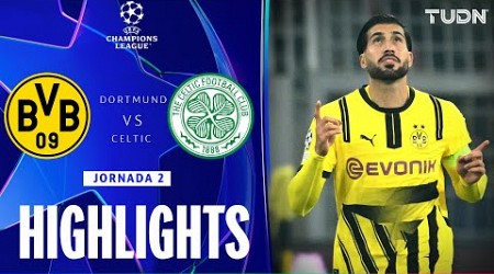 HIGHLIGHTS - Borussia Dortmund vs Celtic | UEFA Champions League 24/25 | TUDN