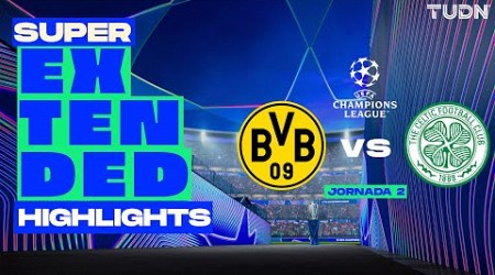 SUPER EXTENDED HIGHLIGHTS | Borussia Dortmund vs Celtic | UEFA Champions League 2024/25 - J2