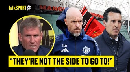 Simon Jordan RUBBISHES The Idea of Aston Villa&#39;s Unai Emery Replacing Erik Ten Hag at Man United 