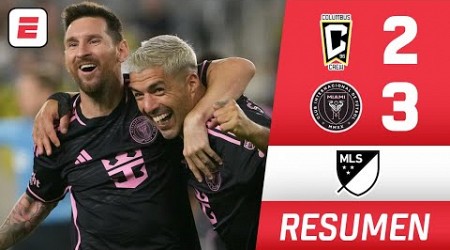 PARTIDAZO de MESSI da la victoria a INTER MIAMI y se corona campeón de la MLS Supporters&#39; Shield