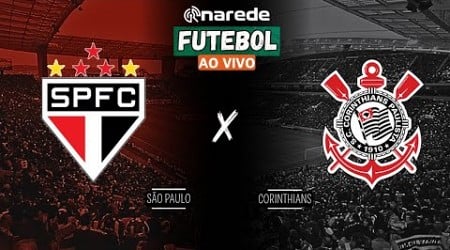 SÃO PAULO X CORINTHIANS AO VIVO - TRANSMISSÃO BRASILEIRÃO 2024