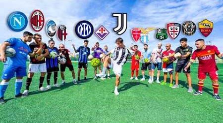 L&#39;ULTIMA SQUADRA di SERIE A che fa CADERE il PALLONE VINCE !!