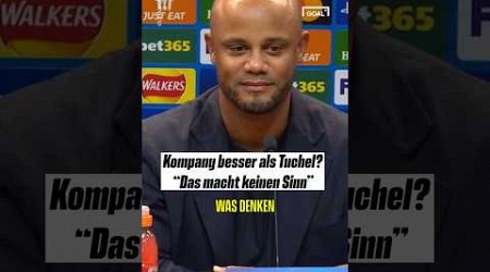 Kompany besser als Tuchel? #fcbayern #shorts