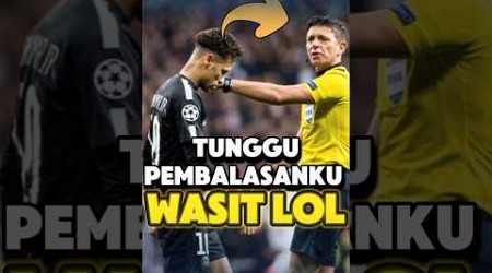 Cara Neymar Jr membalas Wasit yang tidak Menghiraukannya ‼️